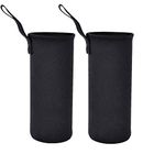 Water Bottle Cover Sleeve 750ML/25 oz, Insulated Neoprene Water Bottle Bag Case Carrier Pouch Cover (750ml-2pack)