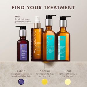 Moroccanoil Hair Treatment – Argan Oil Infused, All Hair Types