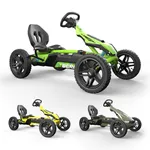 BERG Rally DRT Green Go-Kart Pedal Vehicle Children's Toy Suitable for Children Aged 4-12 Years