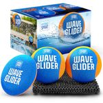 Skipping Water Balls - Pool Ball - Beach Toys for Kids Ages 8-12 - Beach Games - Lake Skip, Skee, Fly Swimming Game Adults, Boys, Teens, & Family - Pool Toys for Kids - Cool Fun Summer Water Toys