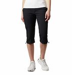 Columbia Women's Saturday Trail 2 Knee Pant Hiking Trousers, Black, Size W8/L18