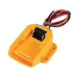 Power Wheels Battery Adapter for Dewalt 20V/18V Battery, Connector 14 Gauge for DIY Ride On Truck, Robotics, RC Toys