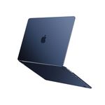 MOSISO Compatible with MacBook Pro 13 inch Case M2 2024-2016 A2338 M1 A2251 A2289 A2159 A1989 A1708 A1706, Ultra-Thin Natural Original Color Plastic Hard Shell Case Cover, Midnight Blue