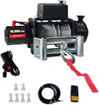 GarveeTech 18800lbs Electric Vehicle Winch, Waterproof IP67 80ft Steel Cable Truck Winch with Wireless Handheld Remote, 12V Power Winch for Towing UTV Off Road Vehicle