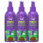 Aussie Kids Moist Sulfate Free Detangler for Kids, Paraben Free, 708 mL Total (3 Count of 236 mL Each)