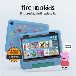 Amazon Fire HD 8 Kids Tablet, 32GB – Child-Friendly Display