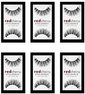 Red Cherry #523 False Eyelashes (Pack of 6 Pairs) by Red Cherry
