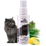 Dr. Pet Plus Organic Dry Bath Persian Cat Shampoo for Cleanse, Conditioned, Soft, Smooth Coat, Fresh Fragrance & Removes Dirt | Waterless Spray Easy to Use, Safe for All Cat Types – 100Ml