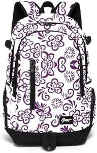 rickyh style School Backpack Travel Bag for Men & Women Lightweight College Back Pack with Laptop Compartmen