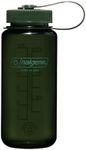 Nalgene Sustain Tritan BPA-Free Water Bottle Made with Material Derived from 50% Plastic Waste, 16 OZ, Wide Mouth, Jade