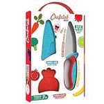 Chefclub Network Chefclub - The Chef's Knife for Kids,Blue and Red