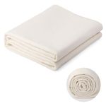 Cotton Quilting Batting, Cotton Quilting Batting, 47 x 59 Inch Light Weight Purely Natural All Season Quilt Batting for Quilts, Craft and Sewing Handmade Quilt & DIY (1.2x1.5m)
