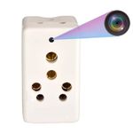 Spy Mission WiFi Hidden Camera Plug, 4K HD Wall Outlet Camera,Hidden Spy Camera 32GB inbuilt Memory, Hidden Nanny Cam, Indoor Hidden Home Security Camera, Real-Time Record, Motion Alert
