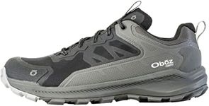 Oboz Men's Katabatic Low B-Dry Waterproof Hiking Shoe, Black Sea, 10