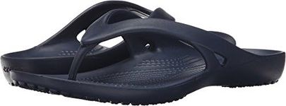 Crocs Women's Kadee Ii Flip Flop, Navy, 6 UK