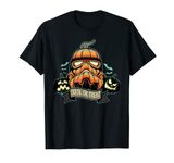 Star Wars Halloween Stormtrooper Jack-o’-Lantern Pumpkin T-Shirt