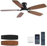 JSAITEE Ceiling Fans with Lights, 5