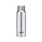 Milton Elfin 300 Thermosteel 24 Hours Hot and Cold Water Bottle, 300 ml, Silver | Leak Proof | Easy to Carry | Office Bottle | Hiking | Trekking | Travel Bottle | Gym | Home | Kitchen Bottle