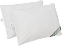 East Coast Bedding - Standard Size Pillow Set of 2 - Medium Luxury Hotel Pillow for a Luxury Bed - 100% European Goose Down Pillow 800FP - Featherless Pillow for Sleeping