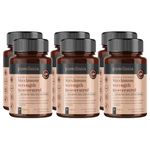 1000mg Resveratrol x 540 Tablets (6 Bottles of 90 - 18 Months Supply) with Black Pepper Extract