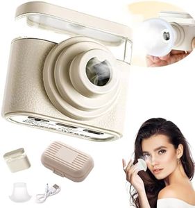 Johncase Relief Dry Eyes Spray Eye Heated Nano Mist Sprayer Portable Warm Compress Eyes Mister for Eyelid,Eye Skin SPA Eye Steam and Stye Mini Eye Drops Tool