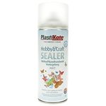 Plasti-Kote PKC4003hobby and Craft Sealer Aerosol Can, Clear, 6.8 x 6.8 x 20 cm