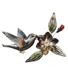 Regal Art & Gift 12656 Metallic Hummingbird Wall Decor Garden Décor, Bronze Gold