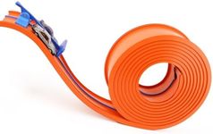 15 Ft Flexible Race Car Track Compatible with Hot Wheels and Diecast 1/64th Cars,Classic Long Rolls Up Portable Racetrack Roll Up Race Track