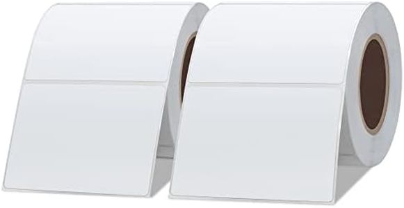 Hybsk 3"x2" Direct Thermal Labels for UPC Barcodes, Address, Perforated & Compatible with Rollo Label Printer & Zebra Desktop Printers 2 Rolls