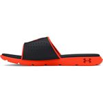 Under Armour Men's Ignite Pro Slide Sandal, (004) Black/Phoenix Fire/Phoenix Fire, 11