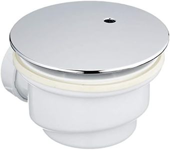 AsinoX 72607 Válvula Desagüe Ducha, Blanco