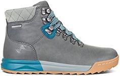 Forsake Patch - Women's Waterproof Premium Leather Hiking Boot, Charcoal, 7.5