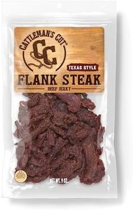 Cattleman's Cut Texas Style Flank Steak Beef Jerky, 9 Ounce