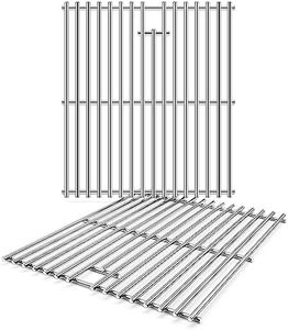 Criditpid BBQ Grates Replacement for Broil King 9865-54, 9956-54, 9865-14 Models, 15" Heavy Duty Stainless Steel Cooking Grids for Broil-Mate, Sterling, Huntington Grill.