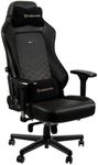 noblechairs HERO Gaming Chair - Office Chair - Desk Chair - PU Leather - Racing Seat Design - Black / Gold