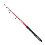 Aquatics Fire 240CM Telescopic Fishing Rod Red