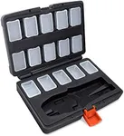 Wirefy Storage Container for 8.7" Crimping Tool and Quick Change Crimping Dies - 15 Slots for Individual Crimping Dies