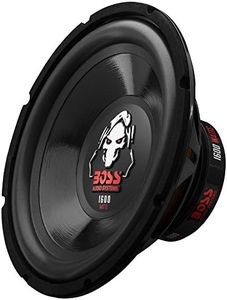 BOSS Audio P12SVC 1600 Watt, 12 Inch, Single 4 Ohm Voice Coil Car Subwoofer