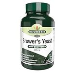 Natures Aid Brewers Yeast, 300 mg, 500 Tablets (Natural Source of B-Vitamins, Amino Acids, Minerals and Trace Elements, Vegan Society Approved, Made in the UK)