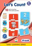 Frank Let’s Count (30 Pieces) 10 Self-Correcting 3 Pcs Puzzle-Early Learner Educational Jigsaw Puzzles Set with Images for Kids 3 Years and Above - Educational Toys and Games - 10335