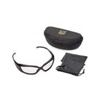 REVISION Military Hellfly Ballistic Sunglasses, Black Frame/Clear Lenses