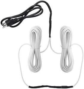Soil Heating Cable with Thermostat 50Ft Electric Soil Warming Cable Energy Efficient for Greenhouse Plant