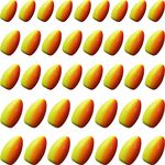 Skylety 60 Pieces Foam Floats Bullet Fishing Foam Snell Floats Fishing Rig Floats Spinner Rig Floats Pompano Rigs Floats Oval Fly Fishing Strike Indicators for Trout Catfish Walleye (Red Yellow)