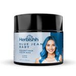 Herbishh Temporary Hair Color Wax 150g (Blue Jean Baby)