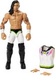 Mattel WWE Nash Carter Elite Collection Action Figure, 6-inch Posable Collectible Gift for WWE Fans Ages 8 Years Old & Up