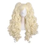 Wig With Curly Pigtails