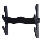 ATORSE Sword Stand Rack Katana Support Display Hanger Wall Mount Holder Storage 2 Tiers 35x29.5cm