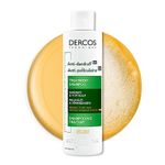 Vichy Dercos ANTI-DANDRUFF Itch Relief Shampoo. For Oily, Greasy Or Dry Hair. Itchy Scalp Shampoo For Men & Women With Salicylic Acid