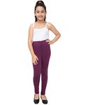 Robinbosky Premium Girls Purple Leggings(11-12 Years(34), Magenta)