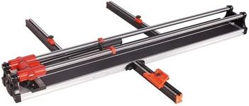 ROJOO 48inch Double Slide Rail Manual Tile Cutting Machine Wide Aluminum Bottom Plate Ceramic Porcelain Tile Cutter Heavy Duty 1200mm